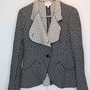 NEW-Armani Authentic Vtg Polka Dot Blazer